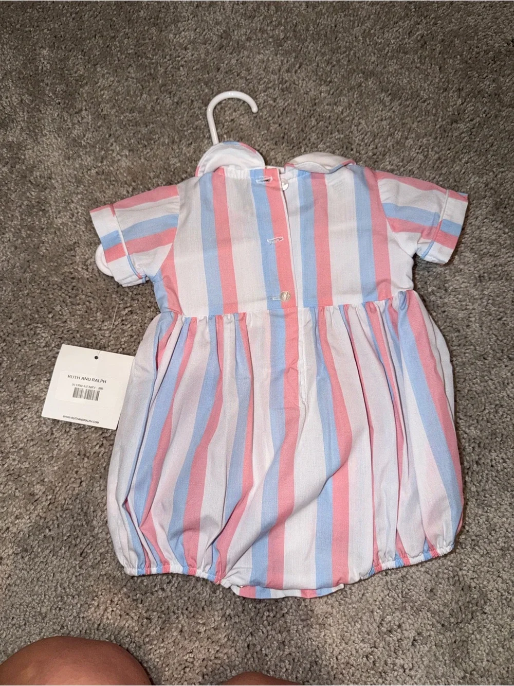Ruth and Ralph baby train bubble newborn